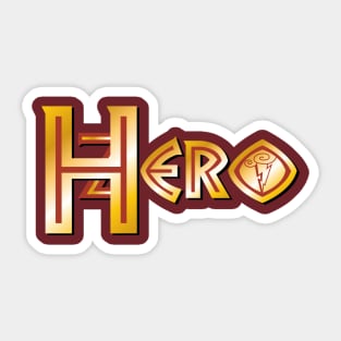 Zero to Hero Sticker